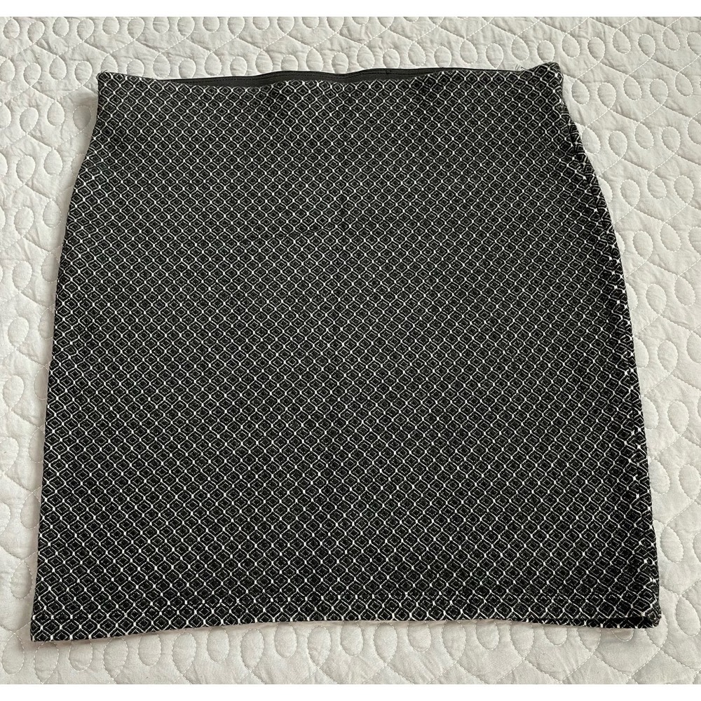 Women’s Ann Taylor Loft Stretch Knit Skirt Black Medium